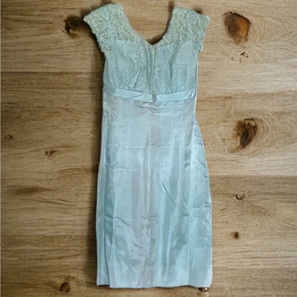 Vintage | Dresses | The Original Carilyn Gown Vintage Blue Formal Dress ...